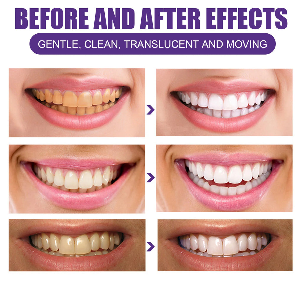 EELHOE Purple Teeth Powder
