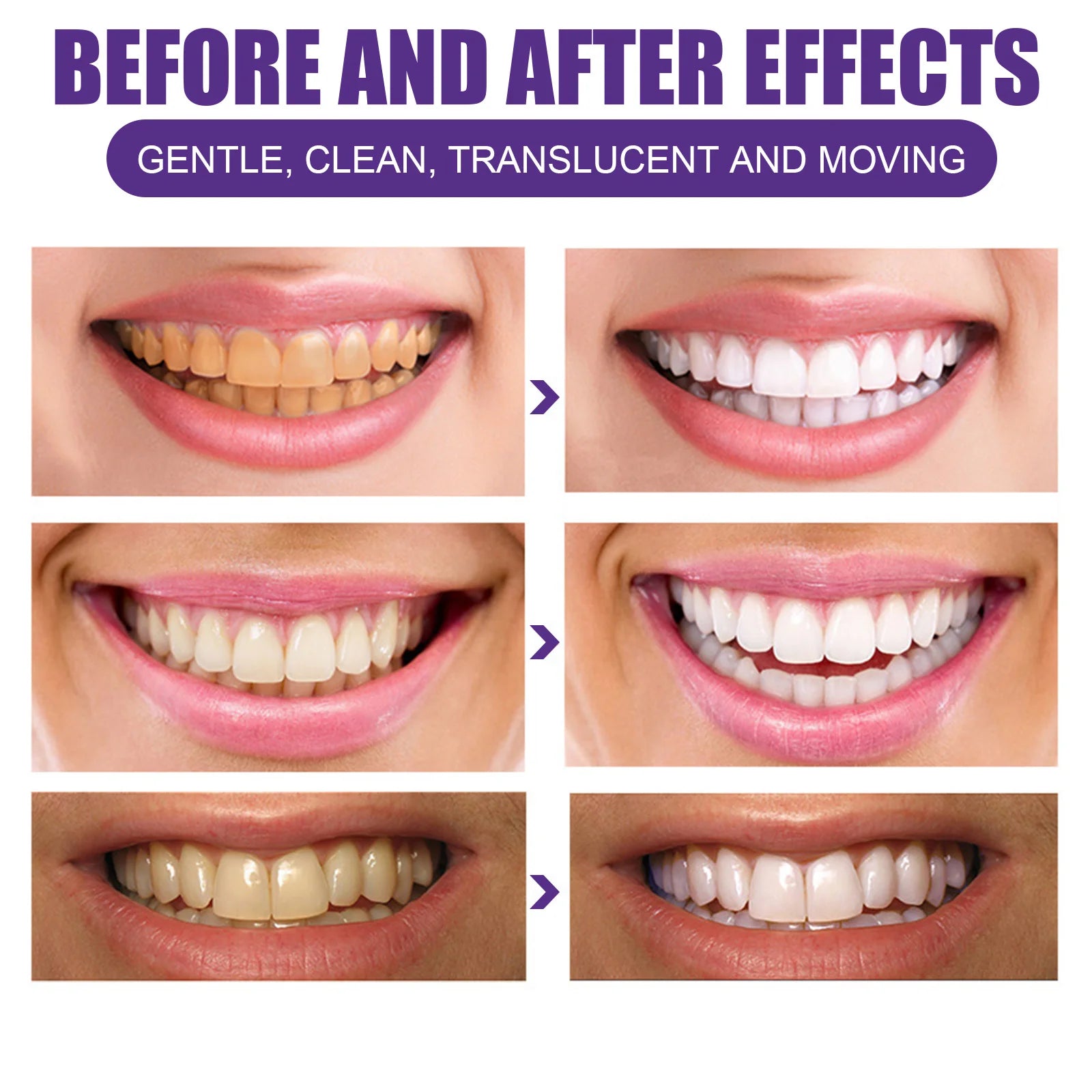 EELHOE Purple Teeth Powder