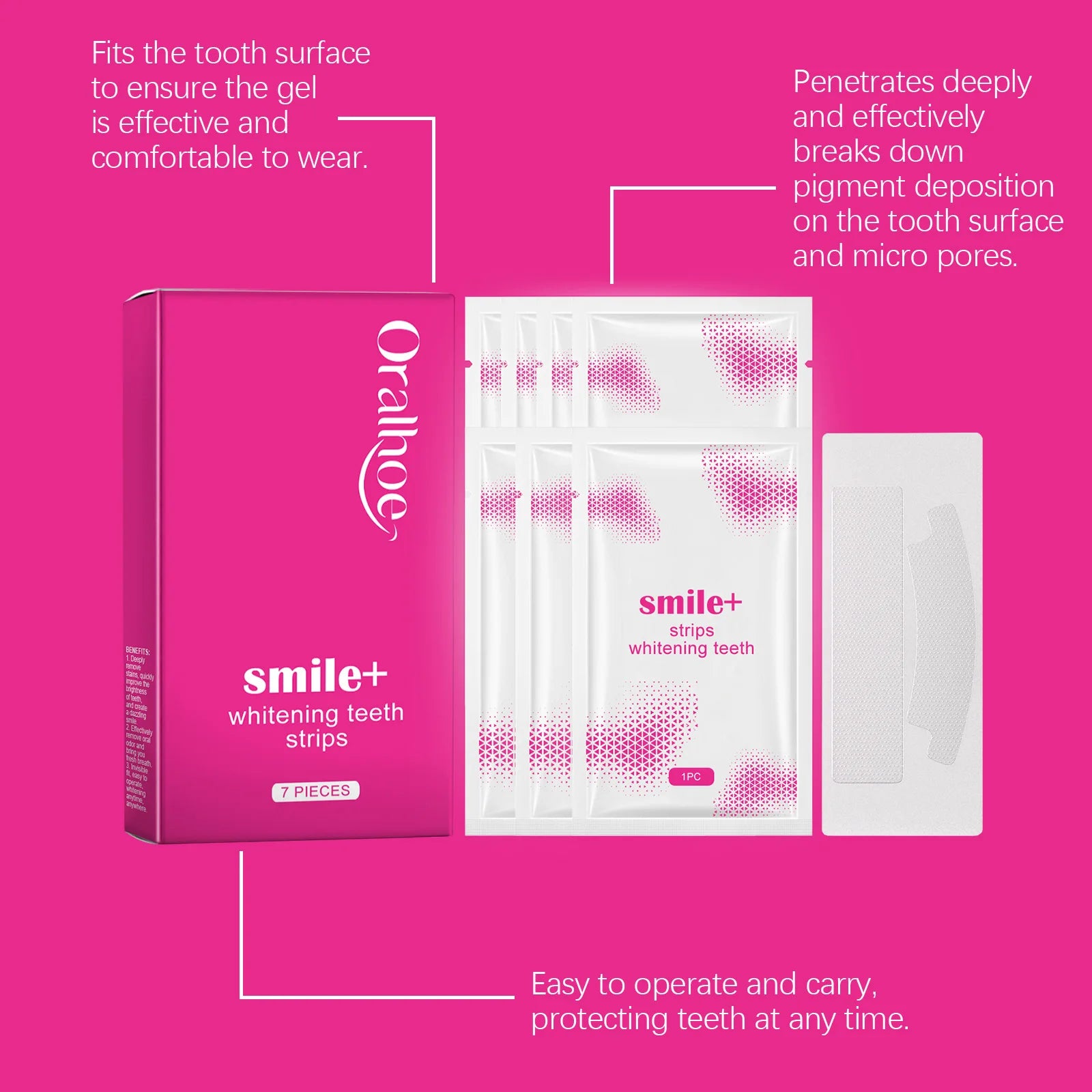 Oralhoe Whitening Strips