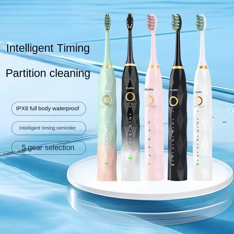 Smart Waterproof Sonic Toothbrush