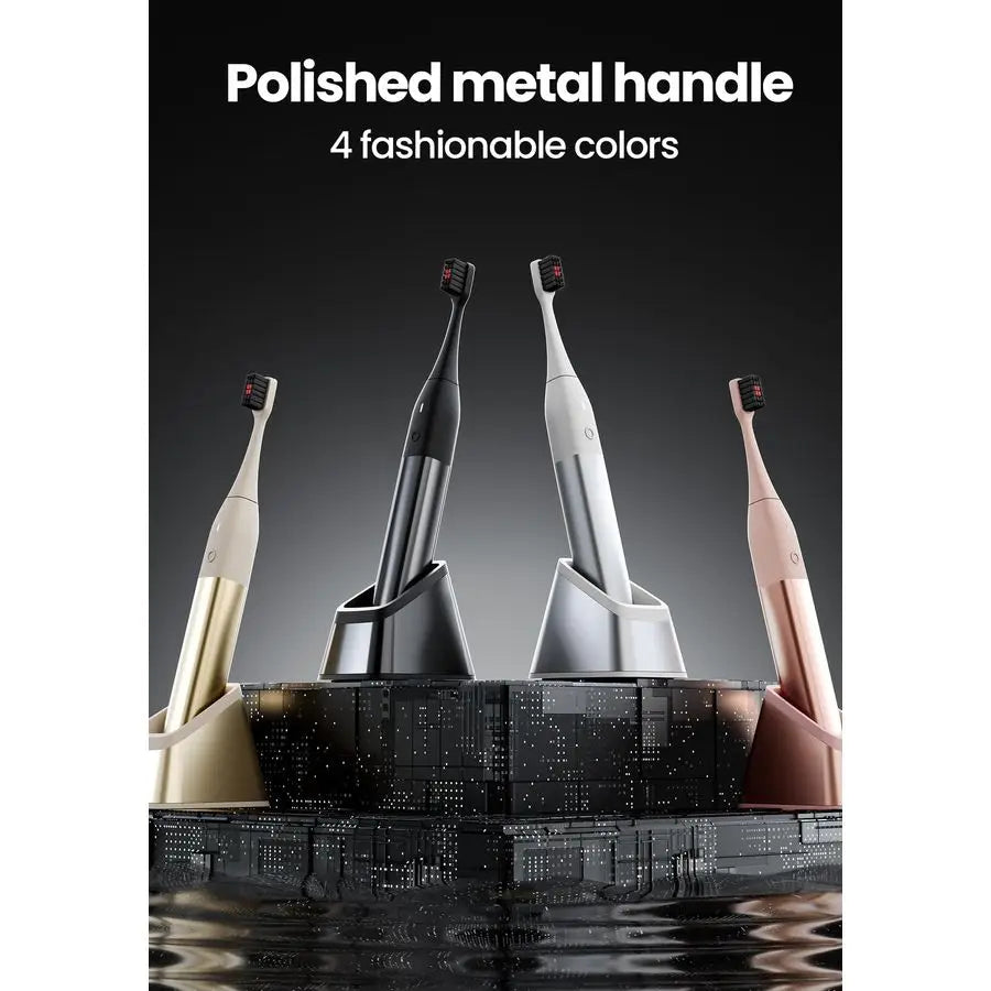 Luxury Metal Sonic Electric Toothbrush