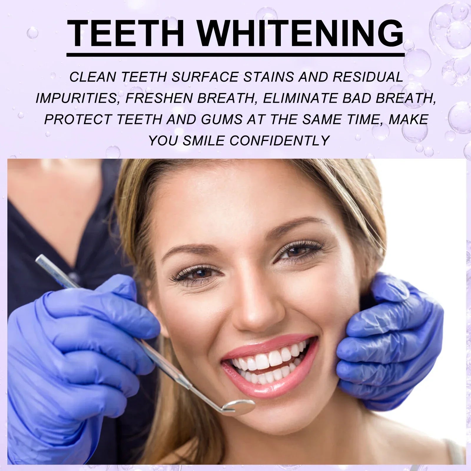 Purple Teeth Whitening Toothpaste