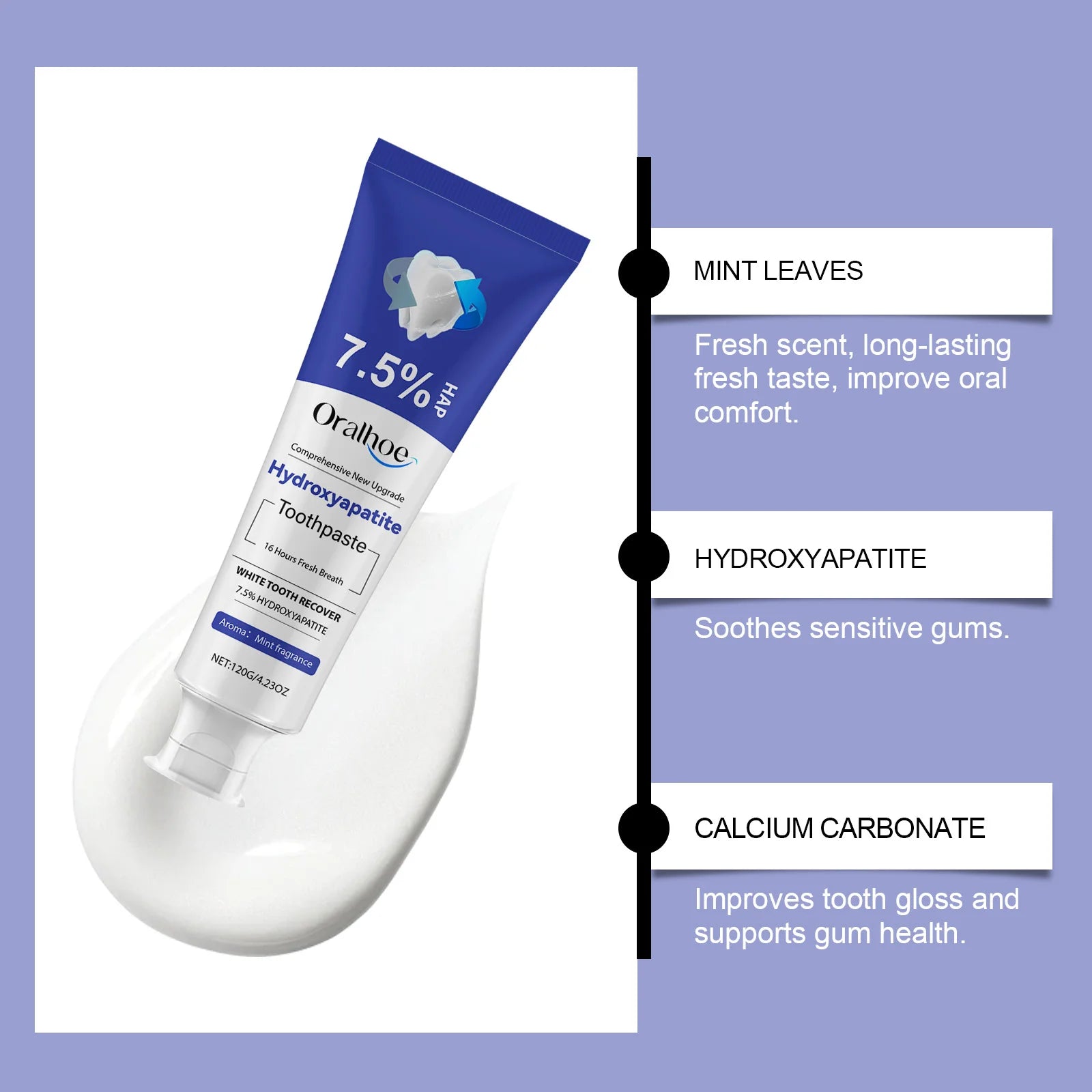 Hydroxyapatite Whitening Toothpaste