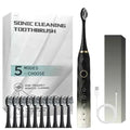 Electric Toothbrush Rotary Cleaning Teeth Brush Waterproof Electronic Tooth Brush With Timer USB Rechargeable Toothbrush 10 head