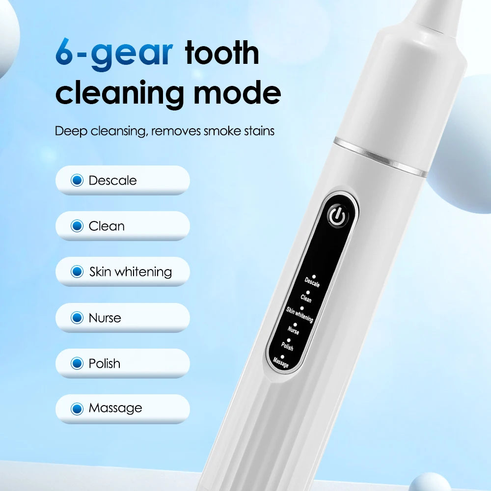 Electric Sonic Dental Scaler Toothbrush
