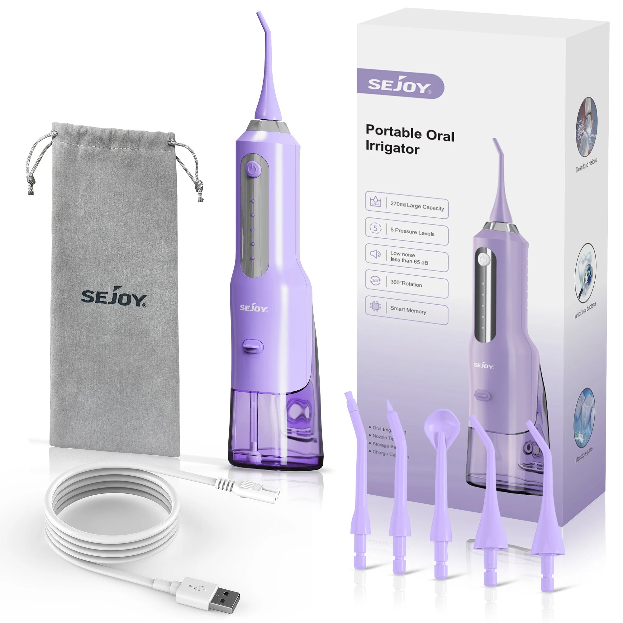 SEJOY Flosser – Purple
