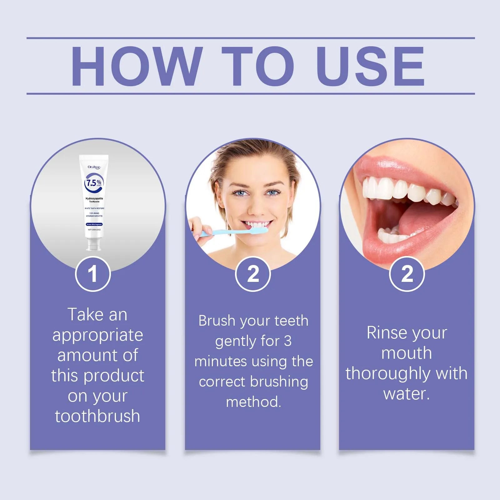 Hydroxyapatite Toothpaste