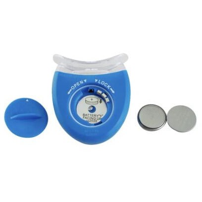 Dental Teeth Tooth Whitening LED Blue Light Lamp BATTERIES INCLUDED:) Qty 5